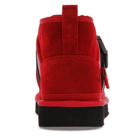 UGG MEN’S NEUMEL SNAPBACK BOOTS.                 SAMBA RED.  NEW WITH NO BOX. main image 5
